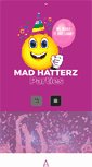 Mobile Screenshot of madhatterzparties.com